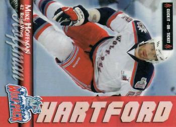 2009-10 Hartford Wolf Pack (AHL) Kid's Club #NNO Mike Hoffman Front