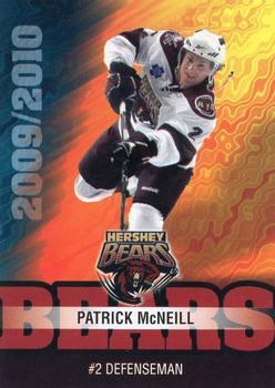 2009-10 Hershey Bears (AHL) #NNO Patrick McNeill Front