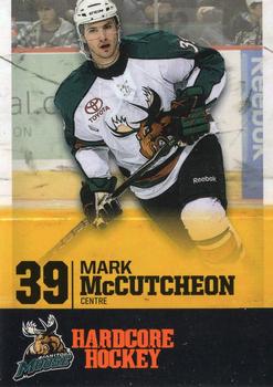 2009-10 Manitoba Moose (AHL) #NNO Mark McCutcheon Front