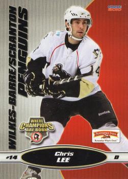 2009-10 Choice Wilkes Barre/Scranton Penguins (AHL) #16 Chris Lee Front