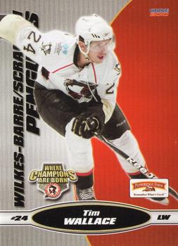 2009-10 Choice Wilkes Barre/Scranton Penguins (AHL) #27 Tim Wallace Front
