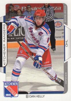 2009-10 Extreme Kitchener Rangers (OHL) #7 Dan Kelly Front