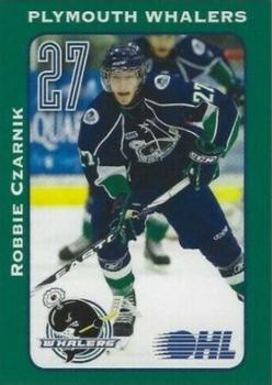 2009-10 Plymouth Whalers (OHL) #4 Robert Czarnik Front