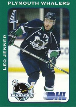2009-10 Plymouth Whalers (OHL) #12 Leo Jenner Front