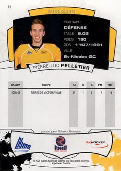 2009-10 Extreme Victoriaville Tigers (QMJHL) #19 Pierre-Luc Pelletier Back