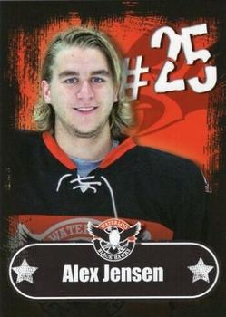 2009-10 Waterloo Black Hawks (USHL) #11 Alexander Jensen Front