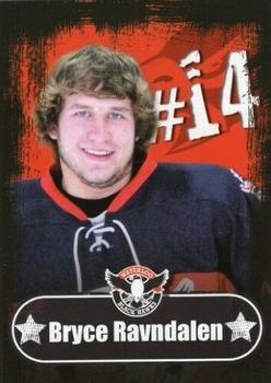 2009-10 Waterloo Black Hawks (USHL) #17 Bryce Ravndalen Front