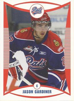 2009-10 Co-op Regina Pats (WHL) #9 Jason Gardiner Front