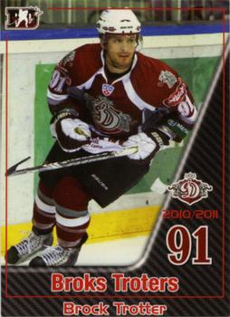 2010-11 Riga Dynamo (KHL) #13 Brock Trotter Front