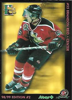 1998-99 Halifax Mooseheads (QMJHL) Second Edition #4 Brandon Reid Front