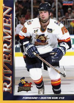 2001-02 Choice Peoria Rivermen (ECHL) #11 Dustin Kuk Front