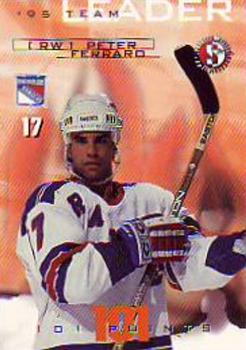 1996-97 SplitSecond Binghamton Rangers (AHL) #NNO Peter Ferraro Front