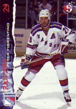 1996-97 SplitSecond Binghamton Rangers (AHL) #NNO Peter Fiorentino Front