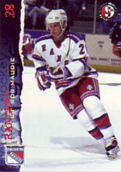 1996-97 SplitSecond Binghamton Rangers (AHL) #NNO Bob Maudie Front