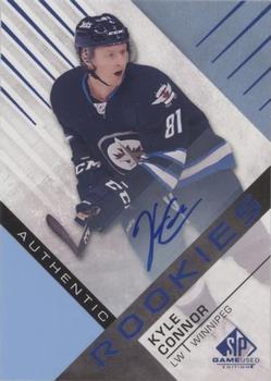 2016-17 SP Game Used - Blue Autographs #109 Kyle Connor Front