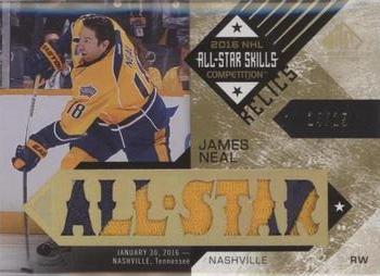 2016-17 SP Game Used - 2016 All-Star Skills Relic Blends Patch #ASB-JN James Neal Front