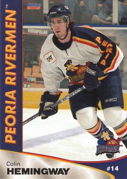 2004-05 Choice Peoria Rivermen (AHL) #23 Colin Hemingway Front