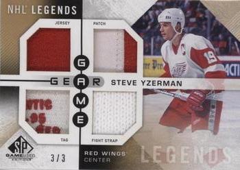 2016-17 SP Game Used - Game Gear NHL Legends #GG-SY Steve Yzerman Front