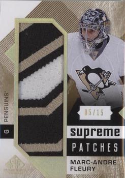 2016-17 SP Game Used - Supreme Relics Patches #PA-MF Marc-Andre Fleury Front