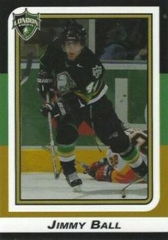 2002-03 London Knights (OHL) #18 Jimmy Ball Front
