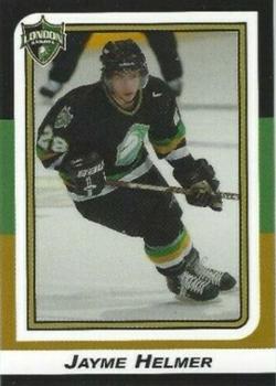 2002-03 London Knights (OHL) #23 Jayme Helmer Front