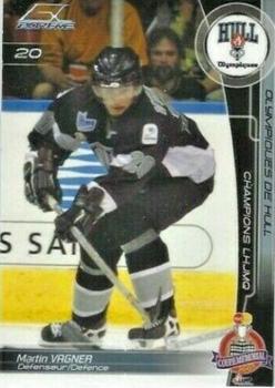 2002-03 Extreme Hull Olympiques (QMJHL) Memorial Cup #NNO Martin Vagner Front