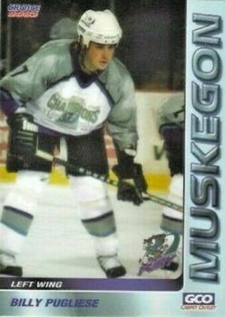 2002-03 Choice Muskegon Fury (UHL) #20 Billy Pugliese Front