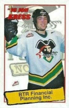 2002-03 Prince Albert Raiders (WHL) #NNO Jon Kress Front