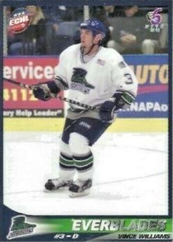 2001-02 Choice Florida Everblades (ECHL) #4 Vince Williams Front