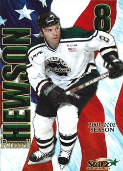 2001-02 Louisiana IceGators (ECHL) #NNO Russell Hewson Front