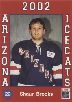 2001-02 Arizona Icecats (ACHA) #NNO Shaun Brooks Front