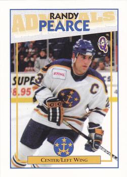 1996-97 Q-Cards Hampton Roads Admirals (ECHL) #13 Randy Pearce Front