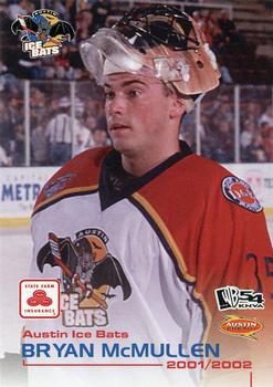 2001-02 Grandstand Austin Ice Bats (CHL) #NNO Bryan McMullen Front