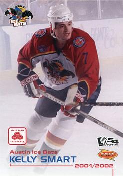 2001-02 Grandstand Austin Ice Bats (CHL) #NNO Kelly Smart Front