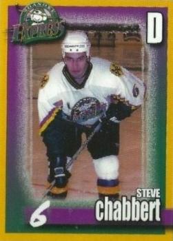 2001-02 Roanoke Express (ECHL) Police #3 Steve Chabbert Front