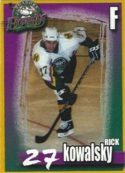 2001-02 Roanoke Express (ECHL) Police #12 Rick Kowalsky Front