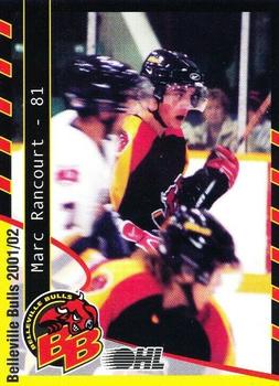 2001-02 Belleville Bulls (OHL) #15 Marc Rancourt Front