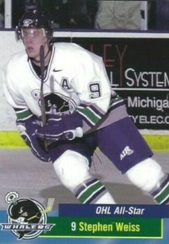 2001-02 Plymouth Whalers (OHL) #NNO Stephen Weiss Front