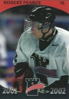 2001-02 Quebec Remparts (QMJHL) #8 Robert Pearce Front