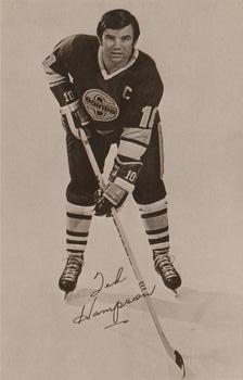 1972-73 Minnesota Fighting Saints (WHA) #NNO Ted Hampson Front