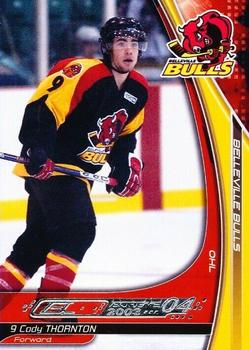 2003-04 Extreme Belleville Bulls (OHL) #NNO Cody Thornton Front