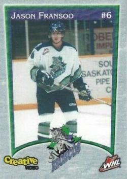 2003-04 Swift Current Broncos (WHL) #NNO Jason Fransoo Front