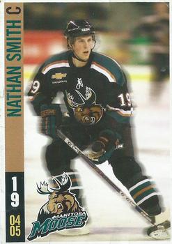 2004-05 Husky/Mohawk Manitoba Moose (AHL) #NNO Nathan Smith Front