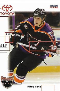 2004-05 Choice Philadelphia Phantoms (AHL) #01 Riley Cote Front