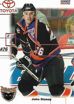 2004-05 Choice Philadelphia Phantoms (AHL) #20 John Slaney Front