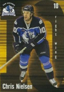 2004-05 Heroes & Fantasies San Antonio Rampage (AHL) #NNO Chris Nielsen Front