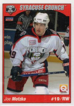 2004-05 Choice Syracuse Crunch (AHL) #13 Joe Motzko Front