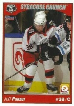 2004-05 Choice Syracuse Crunch (AHL) #22 Jeff Panzer Front