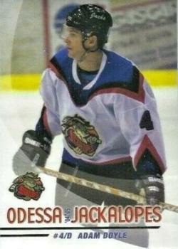 2004-05 Grandstand Odessa Jackalopes (CHL) #6 Adam Doyle Front