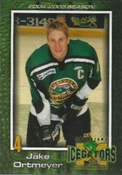 2004-05 Louisiana IceGators (ECHL) #13 Jake Ortmeyer Front